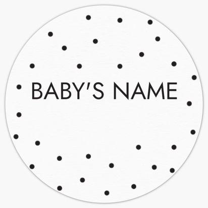 Design Preview for Design Gallery: Baby Shower Envelope Seals