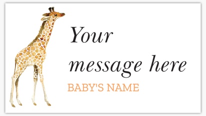 Design Preview for Design Gallery: Baby Shower Vinyl Banners, 52 x 91 cm