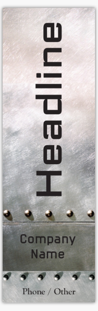 Design Preview for Design Gallery: Welding & Metal Work Vinyl Banners, 76 x 244 cm