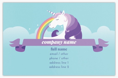 Design Preview for Design Gallery: Nursery Schools Ultra-Thick Business Cards, Standard (85 x 55 mm)