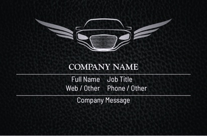 Design Preview for Design Gallery: Automotive & Transportation Pearl Business Cards