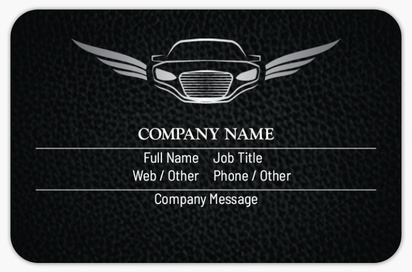 Design Preview for Design Gallery: Car Services Rounded Corner Business Cards, Rounded Standard (85 x 55 mm)