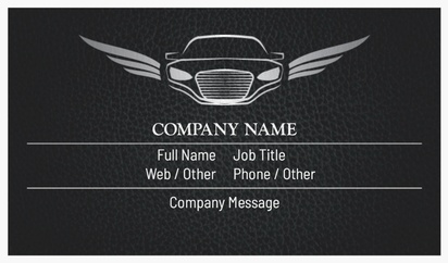 Design Preview for Design Gallery: Car Services Natural Textured Business Cards