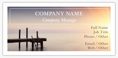 Design Preview for Design Gallery: Boats & Maritime Textured Uncoated Business Cards