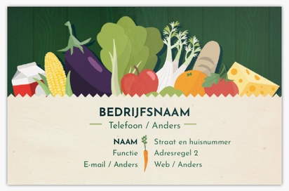 Voorvertoning ontwerp voor Ontwerpgalerij: Supermarkten Glossy visitekaartjes