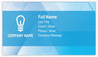Design Preview for Design Gallery: Electricians Standard Visiting Cards