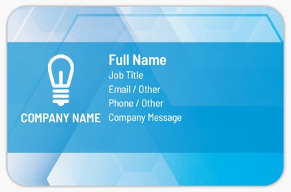 Design Preview for Design Gallery: Business Consulting Rounded Corner Business Cards, Rounded Standard (85 x 55 mm)