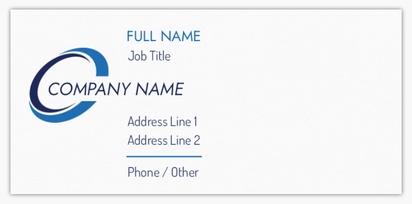 Design Preview for Design Gallery: Technology Slim Business Cards