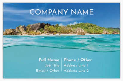 Design Preview for Design Gallery: Accommodations Linen Business Cards