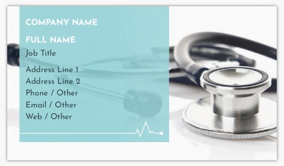 Design Preview for Design Gallery: Medical Professionals Standard Visiting Cards