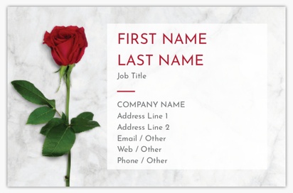 Design Preview for Design Gallery: Introduction & Dating Agencies Textured Uncoated Business Cards
