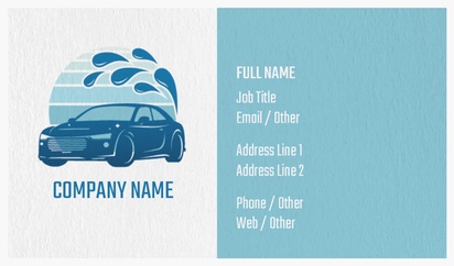 Design Preview for Design Gallery: Car Wash & Valeting Natural Textured Business Cards