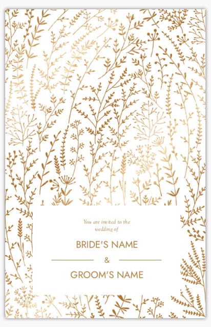 Design Preview for Design Gallery: Patterns & Textures Wedding Invitations