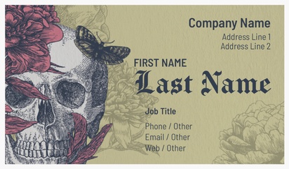 Design Preview for Design Gallery: Illustration Natural Textured Business Cards