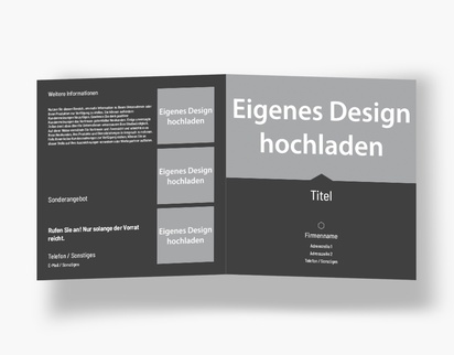 Designvorschau für Designgalerie: Falzflyer Kunst & Unterhaltung, Einbruchfalz Quadratisch (210 x 210 mm)