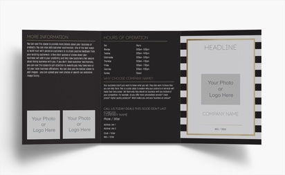 Design Preview for Design Gallery: Journalism & Media Folded Leaflets, Tri-fold A6 (105 x 148 mm)