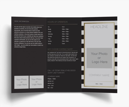Design Preview for Design Gallery: Public Relations Folded Leaflets, Tri-fold DL (99 x 210 mm)