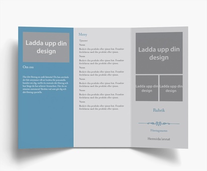 Förhandsgranskning av design för Designgalleri: Elegant Broschyrer, C-falsning DL (99 x 210 mm)