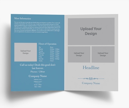 Design Preview for Templates for Elegant Brochures , Bi-fold A5