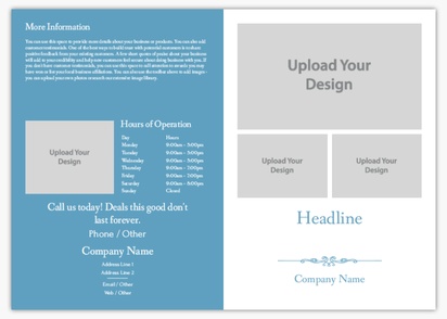 Design Preview for Design Gallery: Elegant Brochures, Bi-fold A5