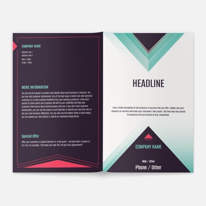 Design Preview for Design Gallery: Recruiting & Temporary Agencies Brochures, A5 Bi-fold