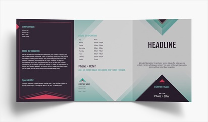 Design Preview for Design Gallery: IT Consulting Folded Leaflets, Tri-fold A5 (148 x 210 mm)