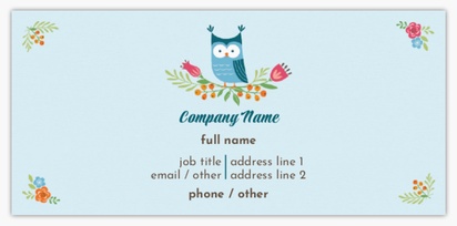 Design Preview for Design Gallery: Education & Child Care Slim Business Cards