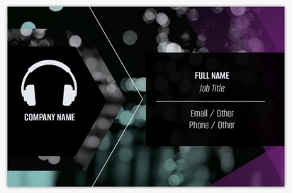Design Preview for Design Gallery: Music Pearl Business Cards