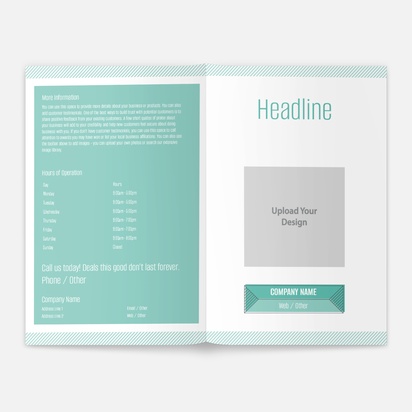 Design Preview for Design Gallery: Journalism & Media Brochures, A5 Bi-fold