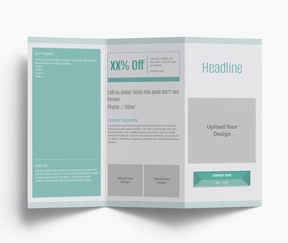 Design Preview for Design Gallery: IT Consulting Folded Leaflets, Z-fold DL (99 x 210 mm)