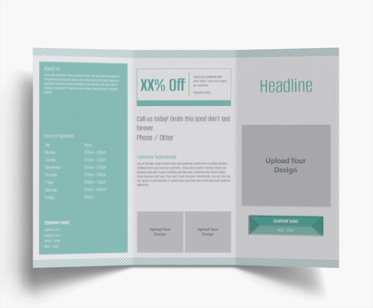 Design Preview for Design Gallery: IT Consulting Folded Leaflets, Tri-fold DL (99 x 210 mm)