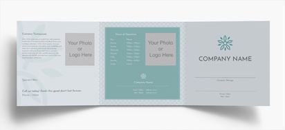 Design Preview for Design Gallery: Dentistry Folded Leaflets, Tri-fold Square (148 x 148 mm)