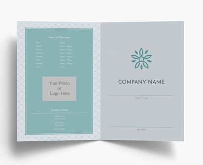 Design Preview for Flyers Templates & Designs, Bi-fold A4