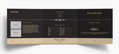 Design Preview for Design Gallery: Folded Leaflets, Tri-fold Square (148 x 148 mm)