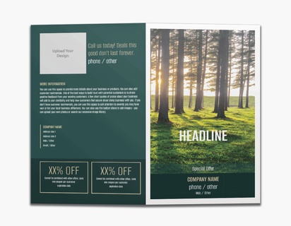Design Preview for Design Gallery: Environmental & Energy Custom Brochures, 8.5" x 11" Bi-fold