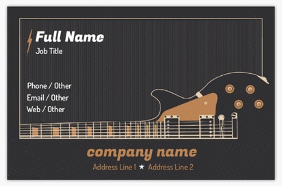 Design Preview for Design Gallery: Retro & Vintage Textured Uncoated Business Cards