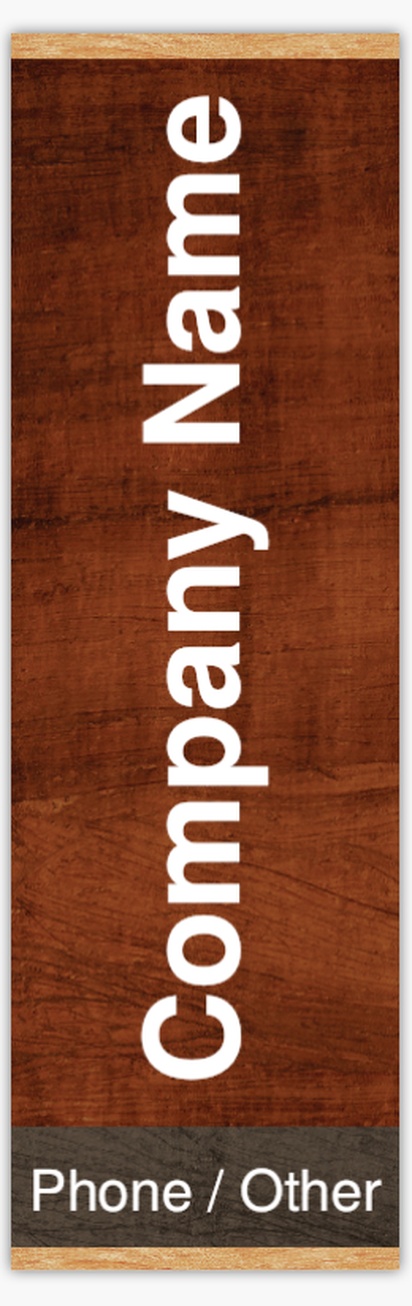 Design Preview for Design Gallery: Textures Vinyl Banners, 76 cm x 244 cm Vertical None Indoor Vinyl No