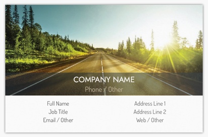 Design Preview for Design Gallery: Nature & Landscapes Ultra-Thick Business Cards, Standard (85 x 55 mm)