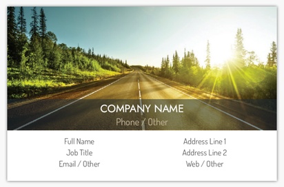 Design Preview for Design Gallery: Business Services Soft Touch Business Cards