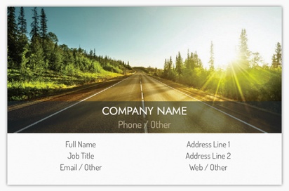 Design Preview for Construction Business Cards Designs & Templates, Standard (85 x 55 mm)