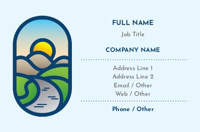 Design Preview for Design Gallery: Religious & Spiritual Natural Uncoated Business Cards