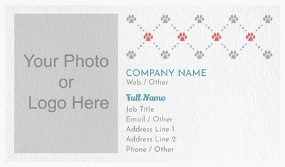 Design Preview for Design Gallery: Animals Natural Textured Business Cards