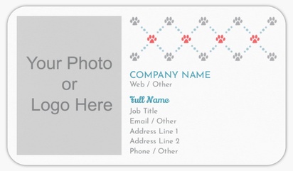 Design Preview for Design Gallery: Animals Rounded Corner Business Cards, Standard (3.5" x 2")