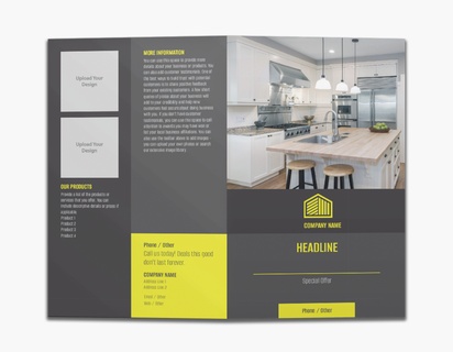 Design Preview for Building Construction Custom Brochures Templates, 8.5" x 11" Bi-fold
