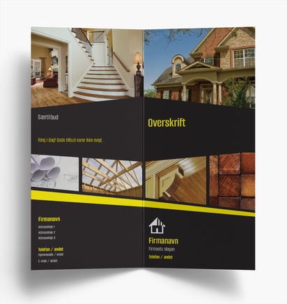 Forhåndsvisning af design for Designgalleri: Brochurer, Midterfals DL (99 x 210 mm)