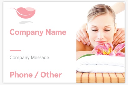 Design Preview for Design Gallery: Beauty Consulting & Pampering Vinyl Banners, 122 x 183 cm