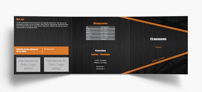 Designvorschau für Designgalerie: Falzflyer Auffällig, Wickelfalz Quadratisch (210 x 210 mm)
