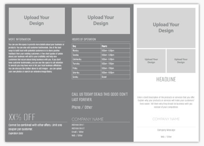 Design Preview for Design Gallery: Conservative Brochures, Tri-fold DL