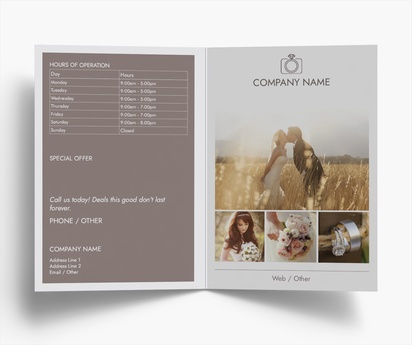 Design Preview for Design Gallery: Conservative Flyers & Leaflets, Bi-fold A5 (148 x 210 mm)