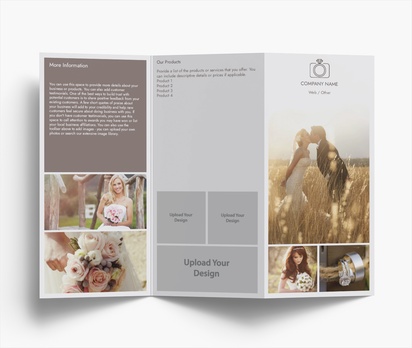 Design Preview for Design Gallery: Conservative Folded Leaflets, Z-fold DL (99 x 210 mm)